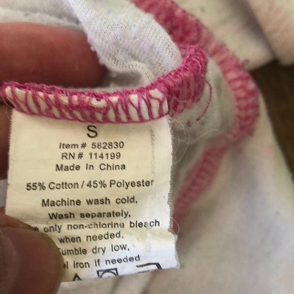 Roxy sheer pink hoodie - Picture 3 of 6